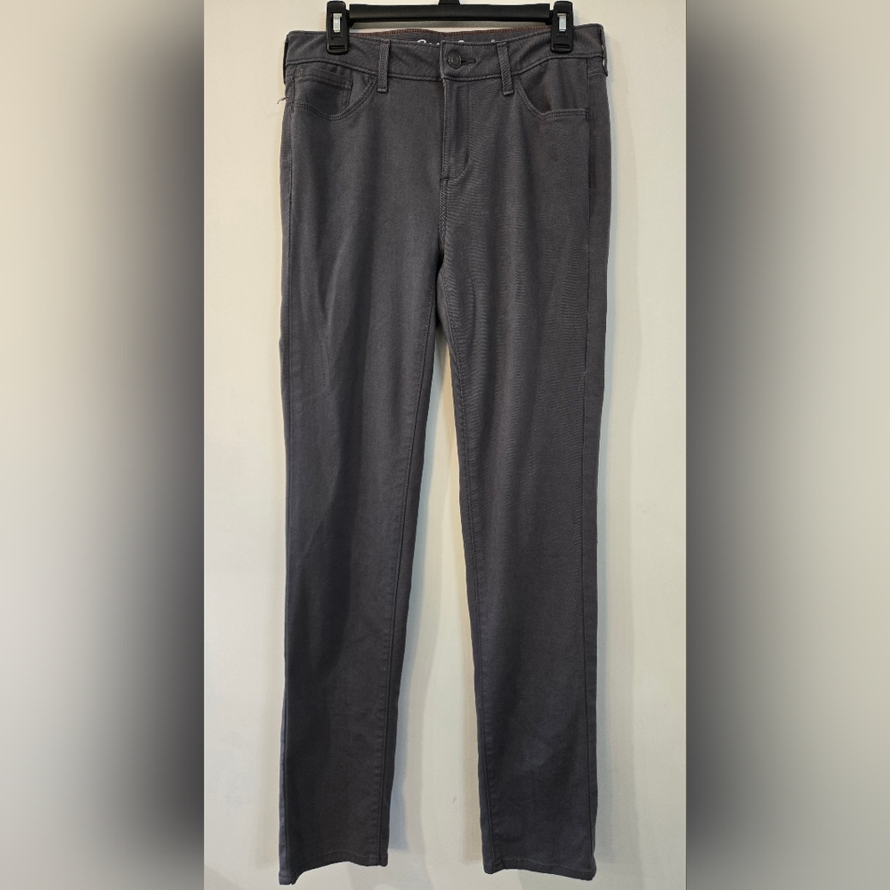 Eddie Bauer Women's Charcoal Straight Leg Jeans - Picture 2 of 7